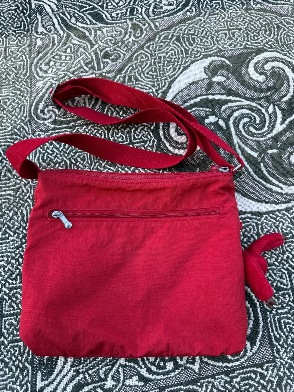 Kipling Avalon Red Crossbody Pouch